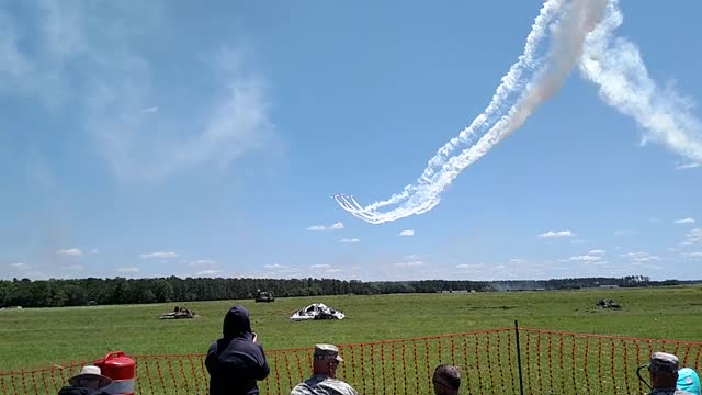 Synchronized Prop Plane Backflip & Aerobatics