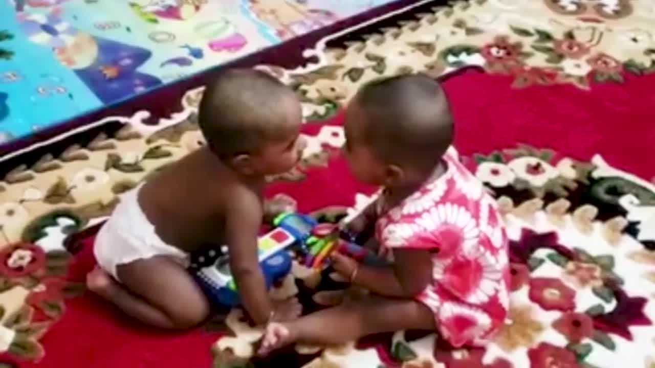 Best Videos Of Funny Twin Babies _ Funny Baby Videos _ Cool Peachy