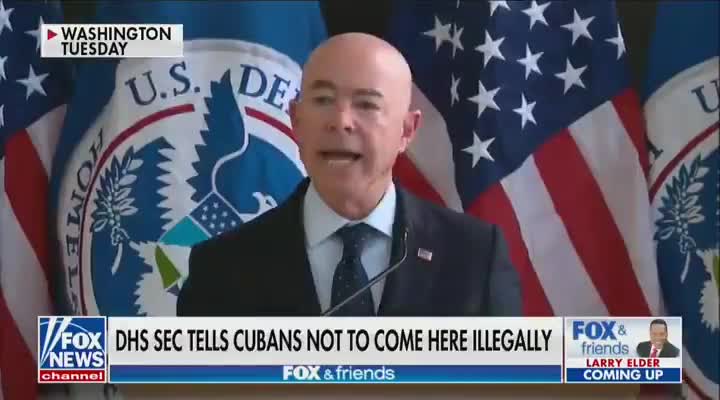 Biden's DHS Sec. Threatens Cuban Refugees Fleeing Communism: Do Not Come Here 'Illegally'