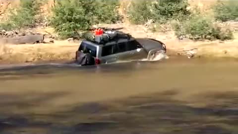 Crazy Driving through WATER