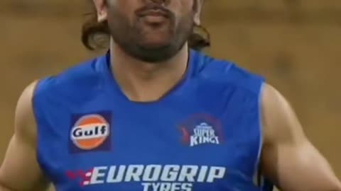 Ms dhoni the lion
