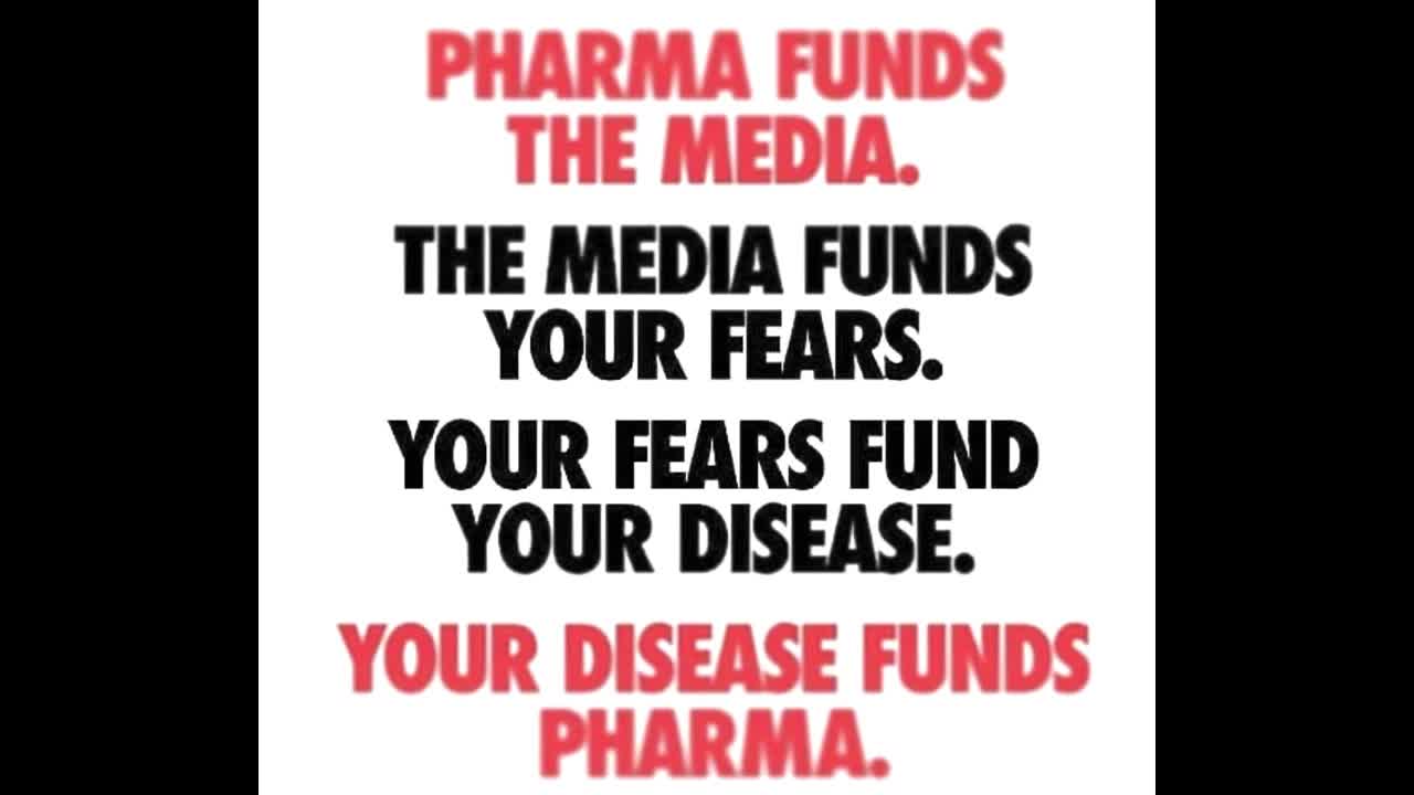 Pharma Funds the Media…