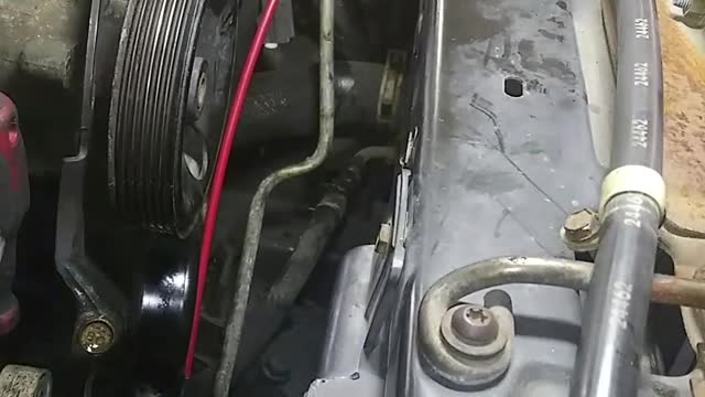 01 Jeep Cherokee water pump and thermostat removal