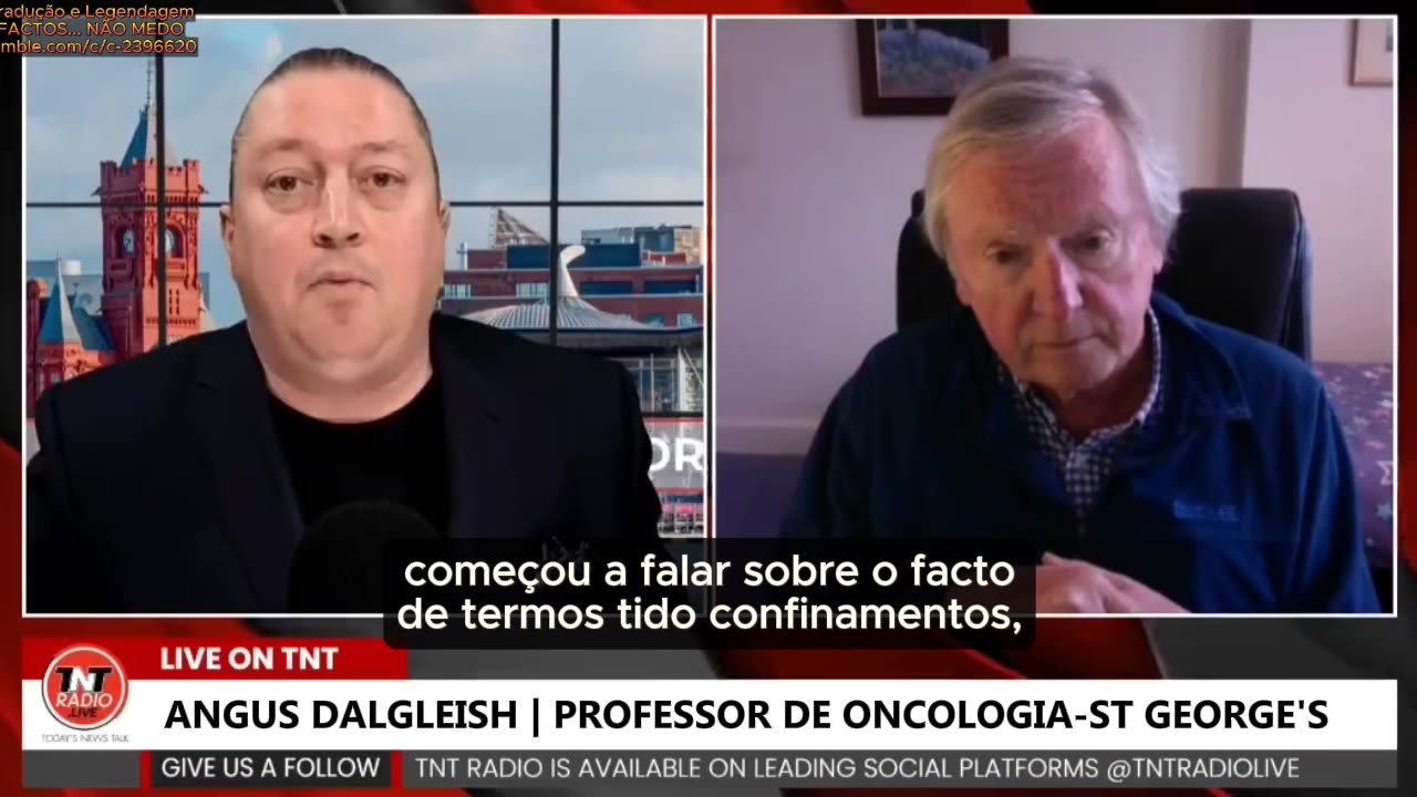 💉⚠️PROF. ANGUS DALGLEISH: EXPLOSÃO DE CANCRO NOS JOVENS A NÍVEL MUNDIAL💉⚠️