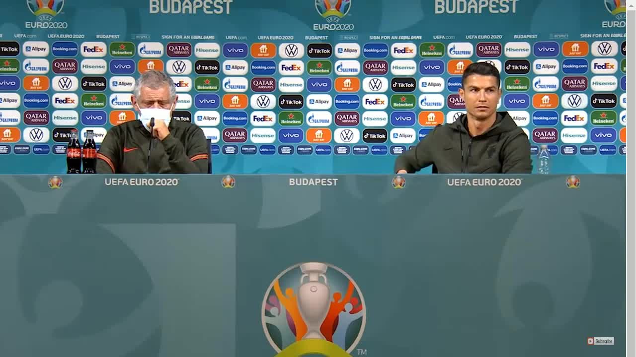 4 Billion Dollars wiped off from Coco Cola by Cristiano Ronaldo