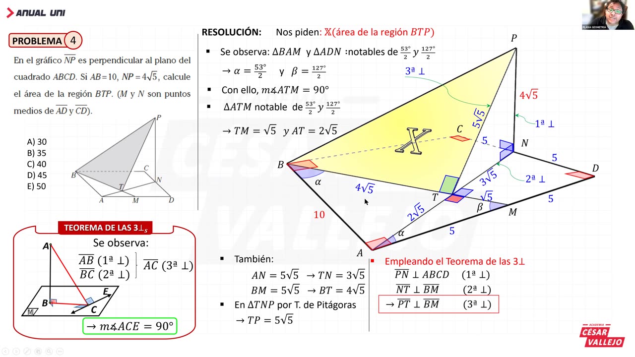ANUAL VALLEJO 2023 | REFORZAMIENTO 07 | GEOMETRÍA PRÁCTICA
