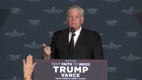 Powerful words from Rev. Franklin Graham in North Carolina 🙏✨🇺🇸 #trump2024