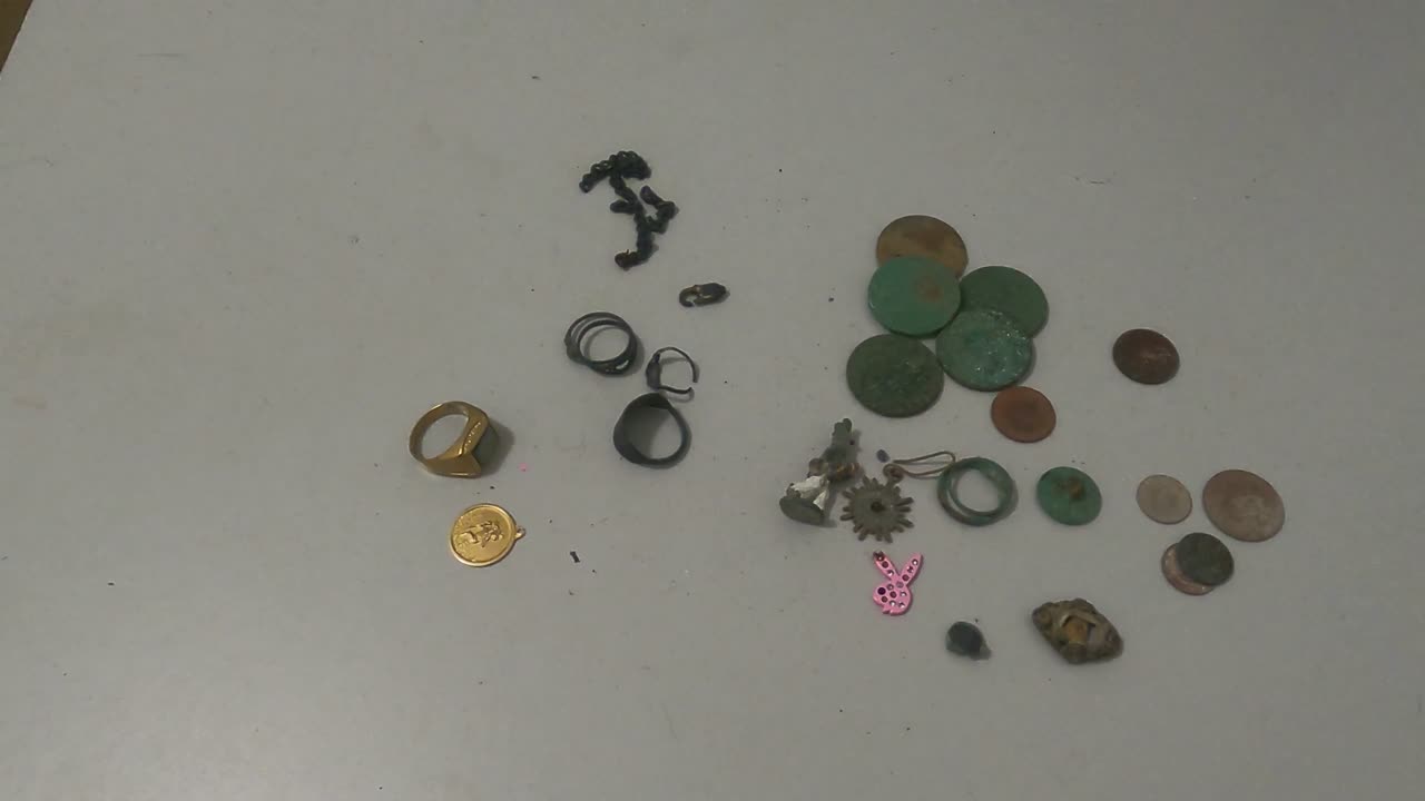 Metal detecting storm swept beaches - Gold and Silver