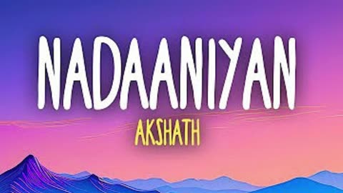 NADAANIYAN ( AKSHAT ) @ABDULWASAY101