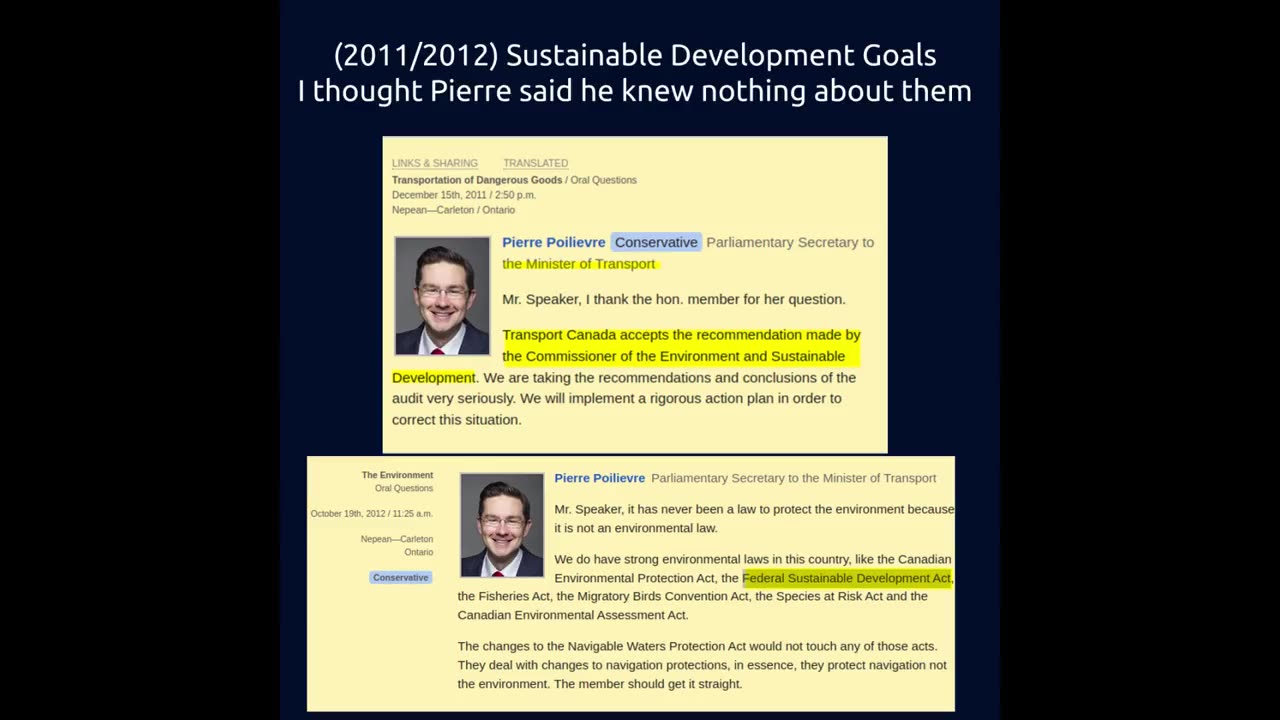 Is Pierre Poilievre A World Economic Forum Trained Operative?