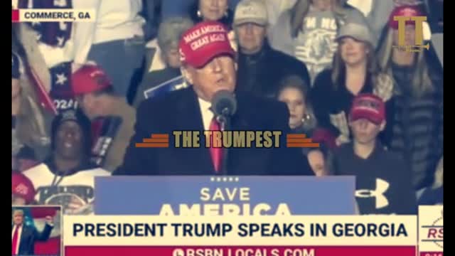 DONALD TRUMP SWEARS.