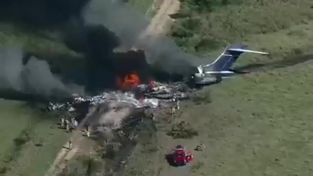 BREAKING: Plane carrying multiple people crashed in Waller County, Texas.
