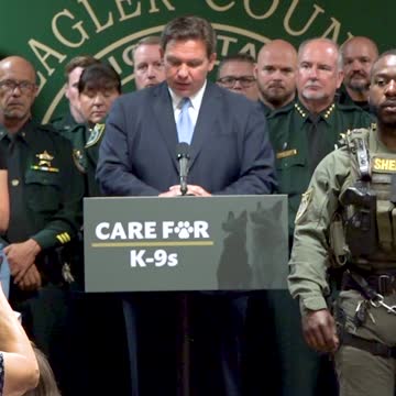 Florida Is Taking Care of Retired Service K9s