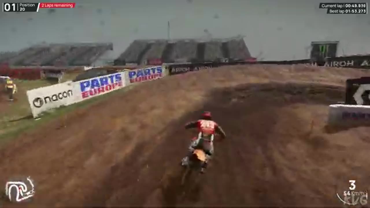 MXGP 24: The Official Game - Rainy Midday Gameplay (PC UHD) [4K60FPS]