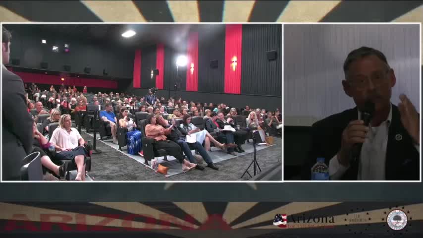 Mark Finchem at Arizona Election Security Forum 7-30-22