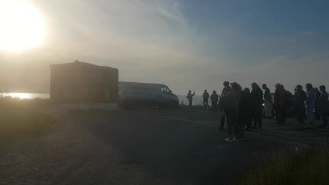 Klokkespil på Nordstranden i Lohals