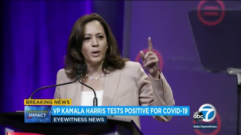 Vice president Kamara Harris test positivefor covid