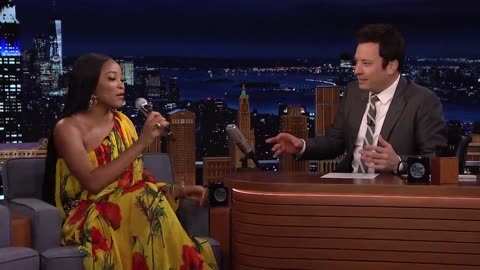 Keke Palmer Shows Off Her Angela Bassett, Shakira and Cher Impersonations - The Tonight Show