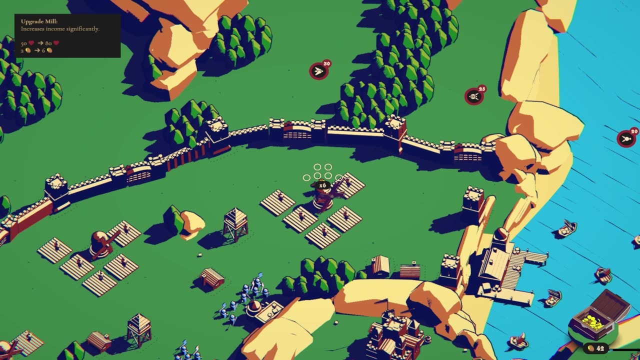 Thronefall 5 pálya HUN F nehézségi fok