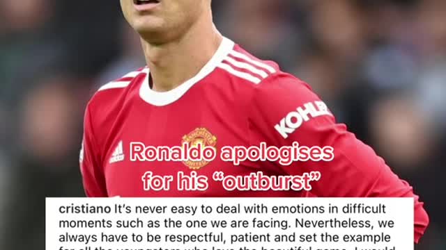 Ronaldo smashes fan'sphone on ground afterMan United loss