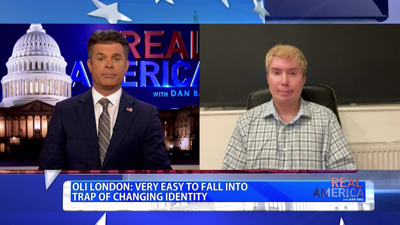 REAL AMERICA -- Dan Ball W/ Oli London, Most Kids Outgrow Gender Dysphoria, 4/8/24