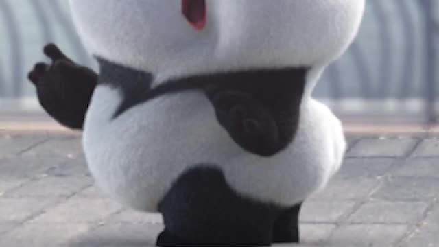 Across the ocean to see you #panda funny anime