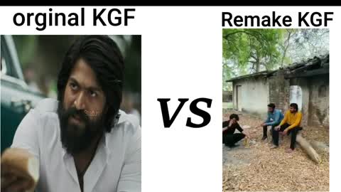 orginal VS remake KGF2 || Sabse Bada Yodhaa maa hoti hai || Yash || Srinidhi Shetty || Rocky