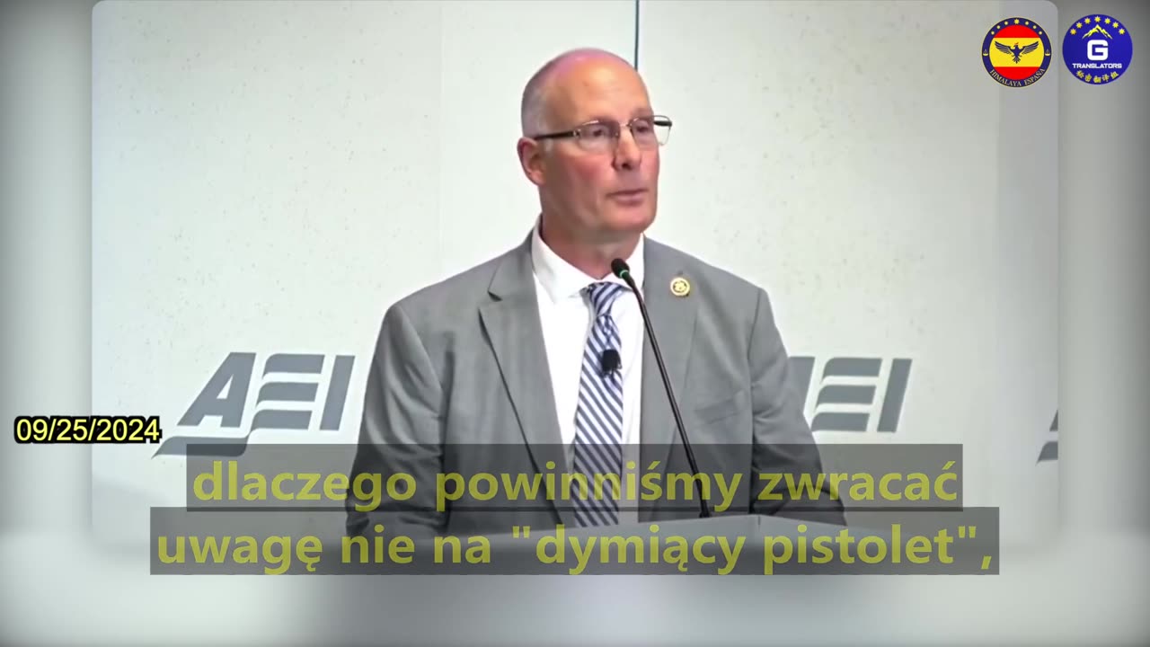 【PL】Rep. John Moolenaar: Musimy Zwrócić Uwagę na „Naładowane Pistolety” KPCh