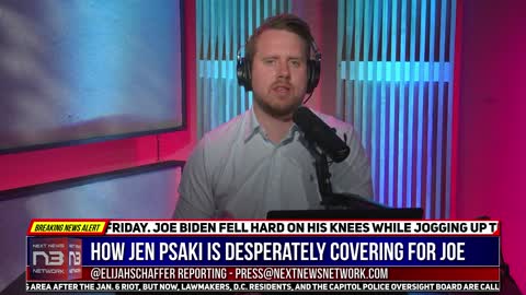 You Won’t Believe How Jen Psaki is Desperately Covering for Joe after He Fell 3 Times