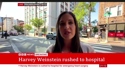 Harvey Weinstein in hospital for emergency heart surgery | BBC News