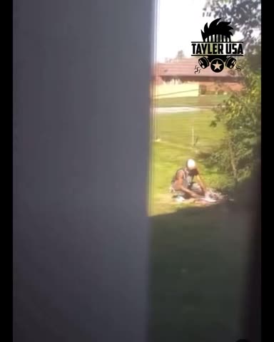 Haitian Cutting Up Animal.. But Trump's Making It Up