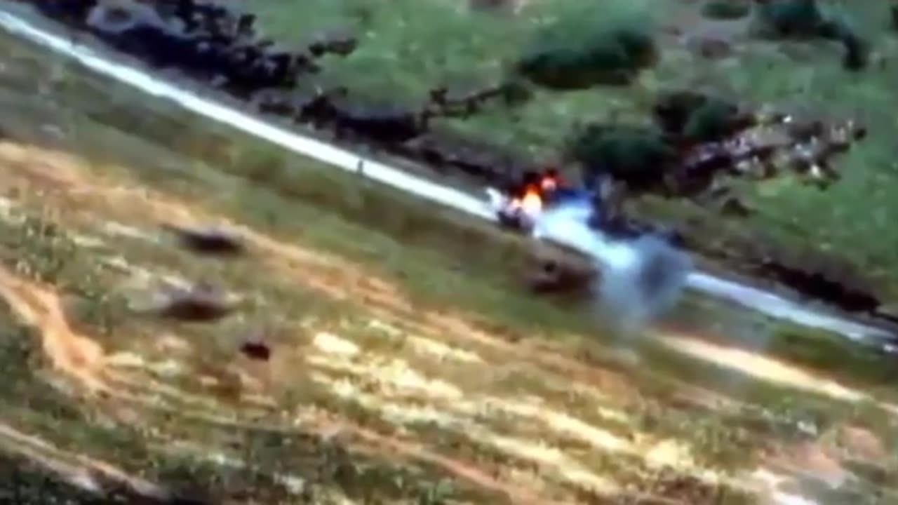 🚀 Ukraine Russia War | Ukrainian Drone Captures Russian Tank Hit by ATGM | RCF