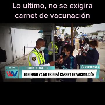 Fracasó el dictador Pedro Castillo no podrá exigir carnet de vacunación