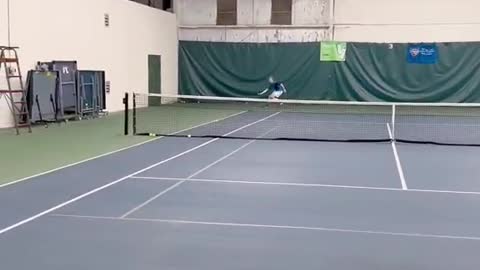 Tennis becomes an easy/ spowhen you can do this