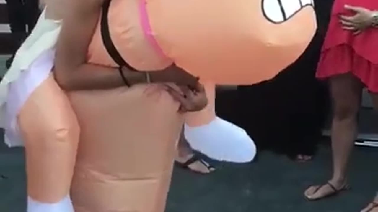 Funniest girls having fun in the funniest girl's party function?