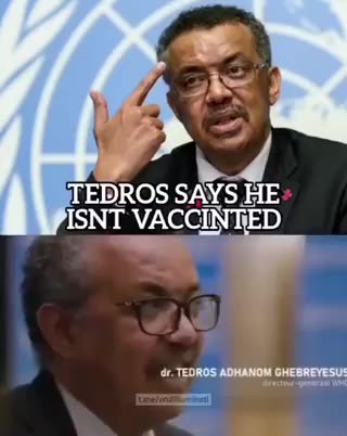 UNVAXXED Director of WHO promotes aggressive action against the UNVAXXED