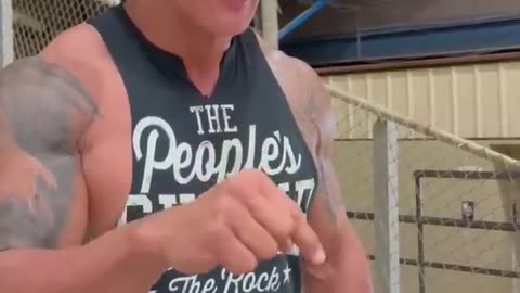 (2024.03.08) The Rock Eats the Lunch of Cody Rhodes and Seth Rollins from Texas