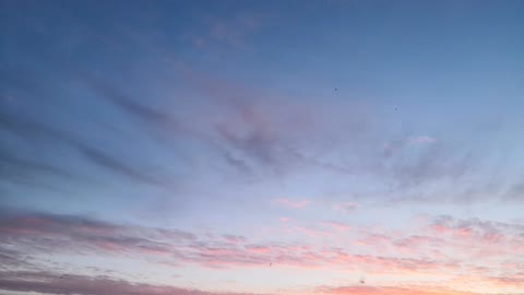 One of the most beautiful sunsets! Very atmospheric evening under the singing of birds