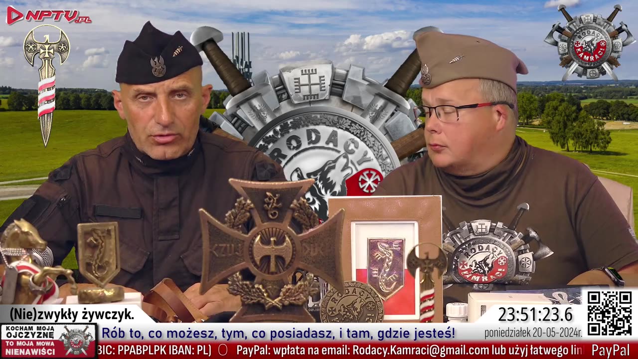 (Nie)zwykły żywczyk. Pon. 20.05.2024r. Wojciech Olszański, Marcin Osadowski NPTV.pl Rodacy Kamraci