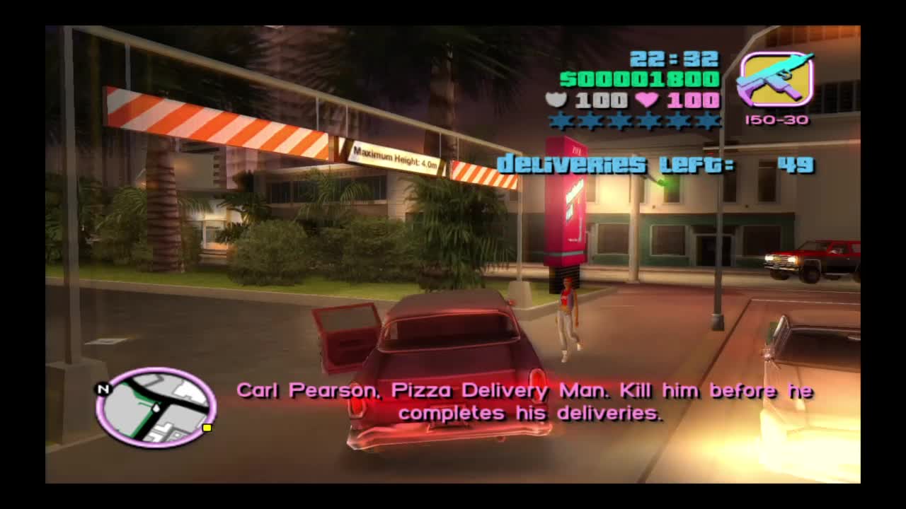 GTA vice city walkthrough road kill