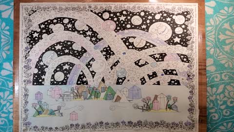 FLYING SAUCER LIFE ON DREAM ISLAND HOME...7/13/22...LG PAPER FROM INDIA...RAMMMMM