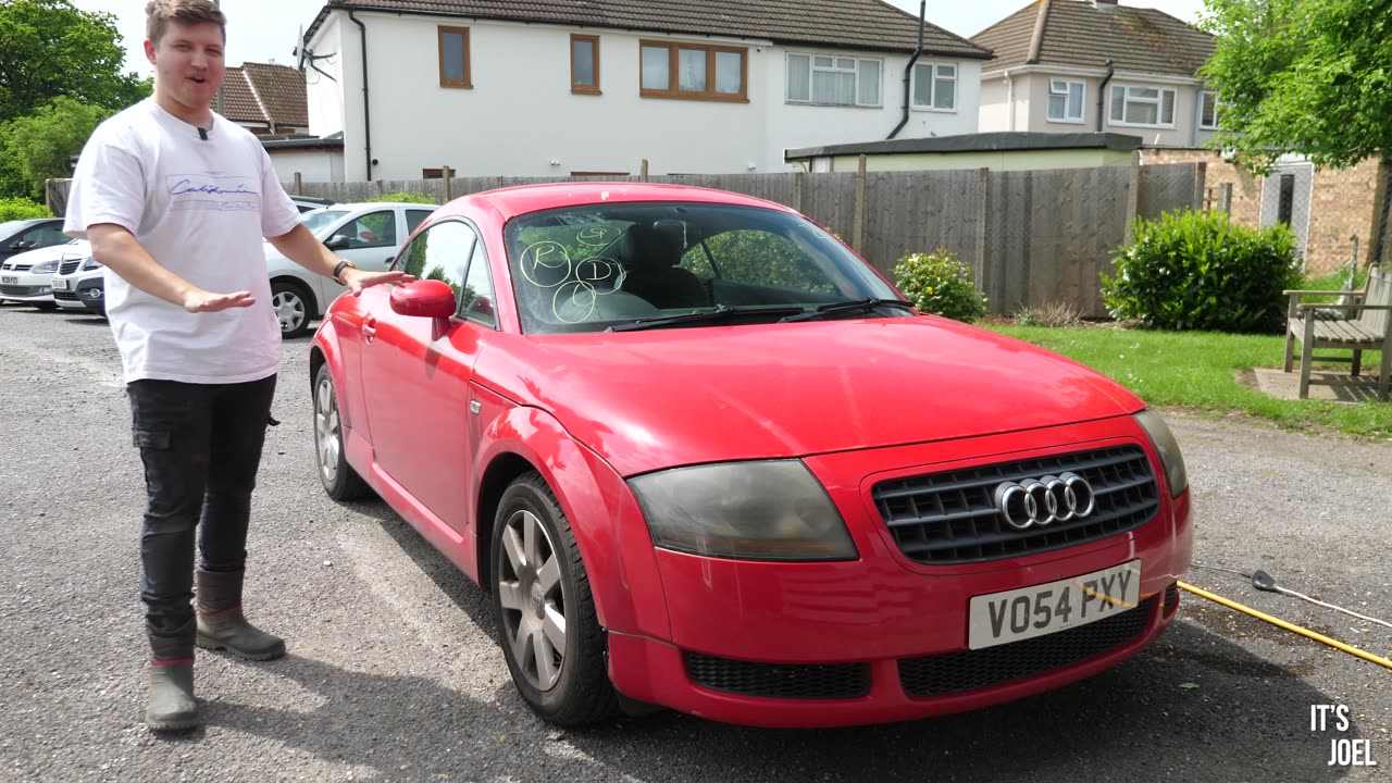 DEEP CLEANING MY VERY CHEAP COPART AUDI TT!