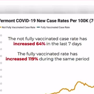 Vermont Doctors Fear COVID Perfect Storm - 'Pandemic Of The Vaccinated,' See Almost Double Increase