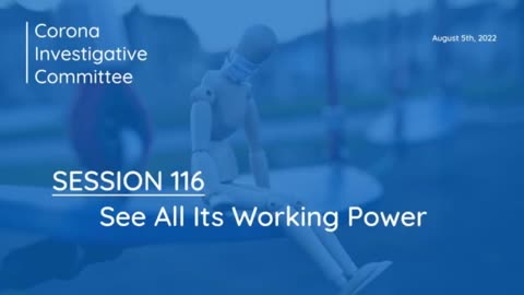 Corona Investigavtive Committee Session 117 - Busyness