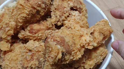 [korean food] Fried chicken