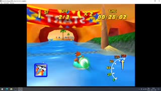 Diddy Kong Racing Race Trophy Turbo Speedrun #03