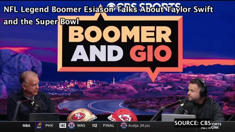NFL Legend Boomer Esiason Talks About Taylor Swift and the Super Bowl
