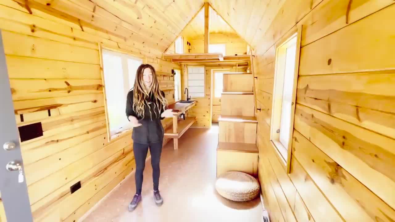 She Has To Sell Her Dream Tiny House - TINY HOME TOUR.