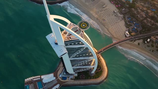 Burj Al-Arab Jumeirah Hotel, Jumeirah Beach Road, Dubai, United Arab Emirates.