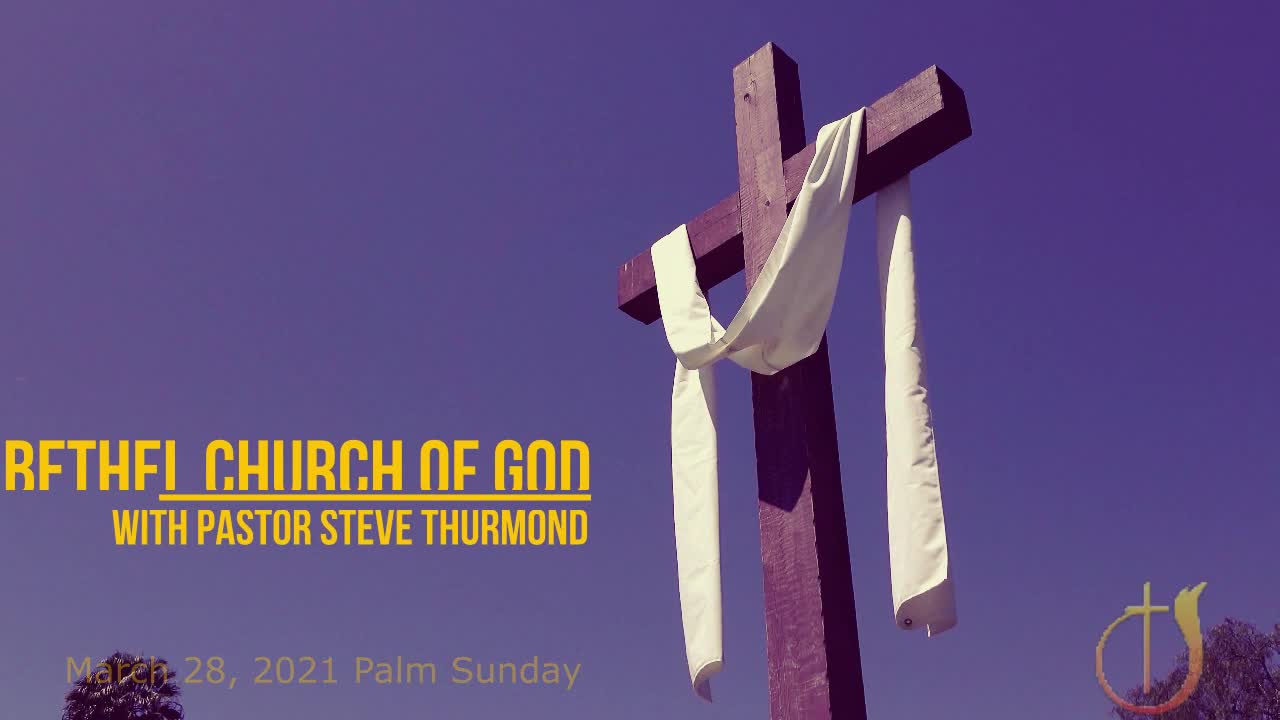 Palm Sunday: March 28, 2021